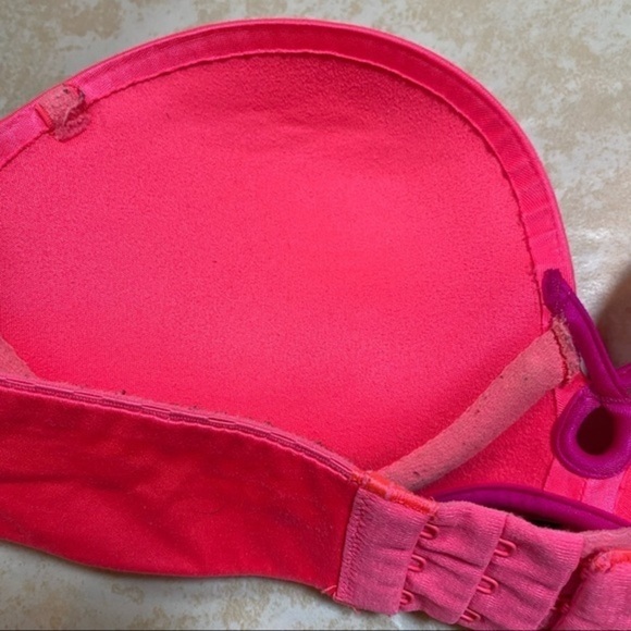 Victorias Secret Strapless Cupped Push-up Bra 32B - Picture 4 of 9